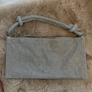Cult Gaia HERA NANO RHINESTONE SHOULDER BAG